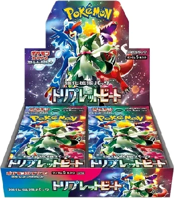 Pokémon Triplet Beat Booster Box Japans