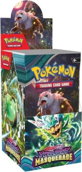 Pokémon Twilight Masquerade Half Booster Box Engels