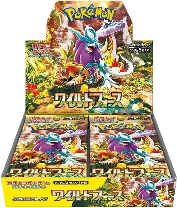 Pokémon Wild Force Booster Box Japans