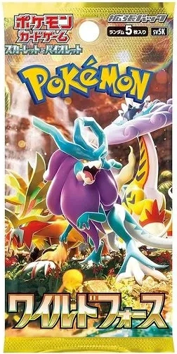 Pokémon Wild Force boosterpack Japans