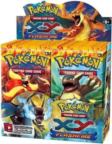Pokémon XY Flashfire Booster Box Engels