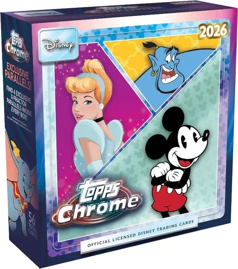 Topps 2026 Topps Chrome Disney Mega Box Engels