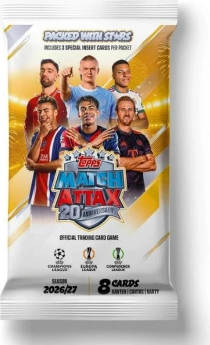 Topps Match Attax UCC 2026/27 boosterpack Engels