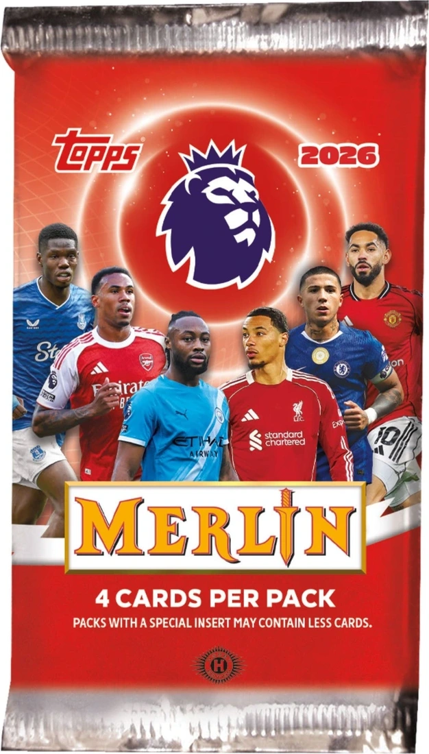 Topps Merlin Premier League 2026 – Hobby boosterpack Engels