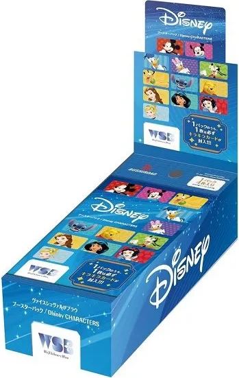Weiss Schwarz Disney Blau Booster Box Japans